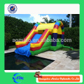 Tobogán inflable inflable de interior inflable de la diapositiva de agua para la piscina
